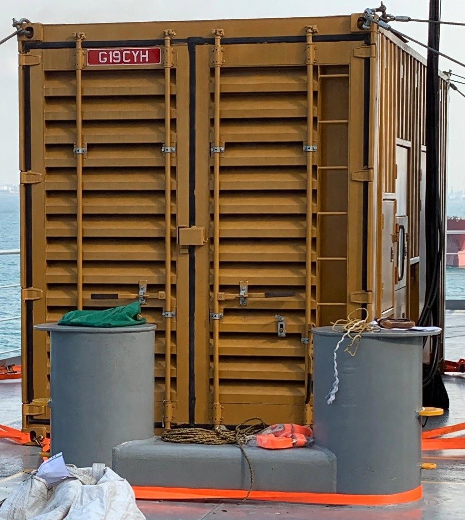 Containerised Marine Generator Rental